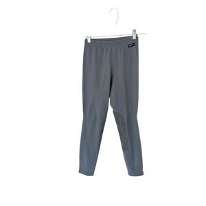 Kerrits Girl's‎ Gray Drawstring Stretch Equestrian Riding Leggings Large